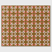Papier Cadeau Face père Noël (Plat)