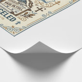 Papier Cadeau Facture Jésus Dette Annulée Facture Jésus Dette Pe (Coin)