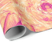 Papier Cadeau Faded Rose Brooch (Coin rond)