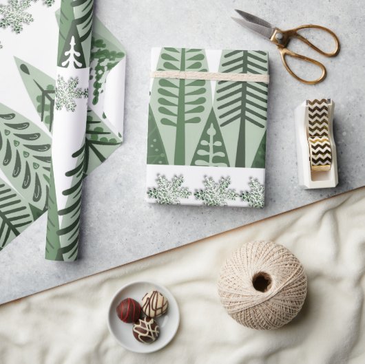 Papier Cadeau Fair Island Noël 7 (Artisanat)
