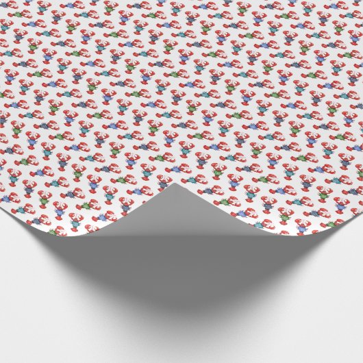 Papier Cadeau Fair Isle Lobsters (Coin)