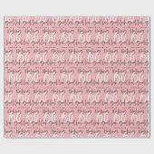 Papier Cadeau Faire 60 look beau cadeau d'anniversaire enveloppe (Plat)