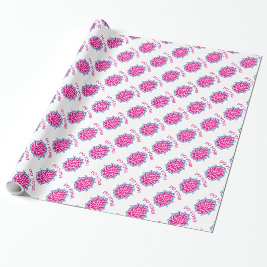 Papier Cadeau Faire du yoga (Déroulé)