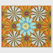 Papier Cadeau Faire-part de mariage. Abstrait arrière - plan fle (Plat)