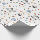 Papier Cadeau Fairfield Connecticut Automne en Nouvelle-Angleter (Coin)