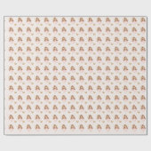 Papier Cadeau Fairy Cute Butterfly Enchanted Forest Magique (Plat)