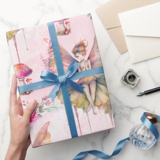 Papier Cadeau Fairy First Girl's 1st Birthday (Cadeaux)