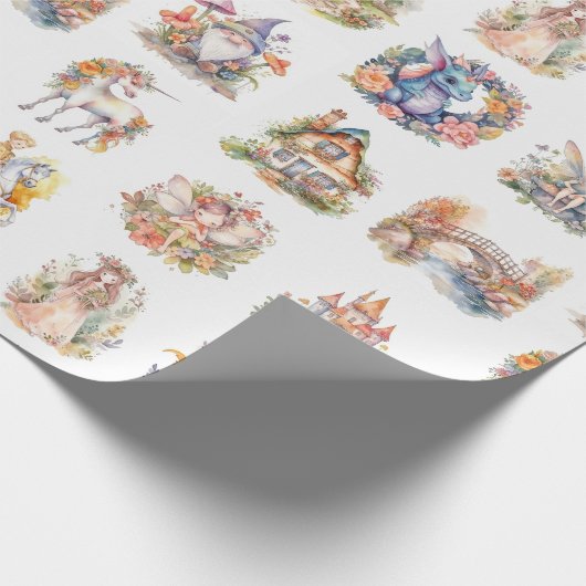 Papier Cadeau Fairytale World (Coin)