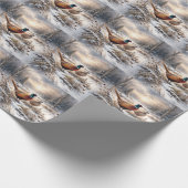 Papier Cadeau Faisan (Coin)
