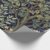 Papier Cadeau Faisan d'arbre boisé William Morris (Coin)