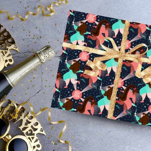 Papier Cadeau Faisons la fête ! nouvel an