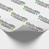 Papier Cadeau Fait avec fierté (Coin)
