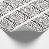 Papier Cadeau Faites-moi confiance, je suis un ingénieur (Coin)