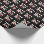 Papier Cadeau Faites plus de ce qui vous rend heureux - Baseball (Coin)