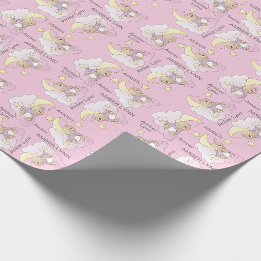 Papier Cadeau Faites une fille de bébé désirable (Coin)