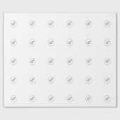 Papier Cadeau Faites votre d'un papier enveloppé par sorte (Plat)