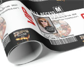 Papier Cadeau Faites votre propre VIP Pass 8 façons de personnal (Coin rond)