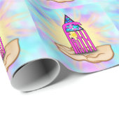 Papier Cadeau Faith ~ Steeple (Coin rond)