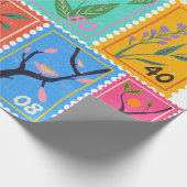 Papier Cadeau Fake Masterpiece Collection de timbres aléatoires (Coin)