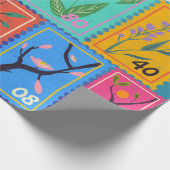 Papier Cadeau Fake Masterpiece Collection de timbres aléatoires (Coin)