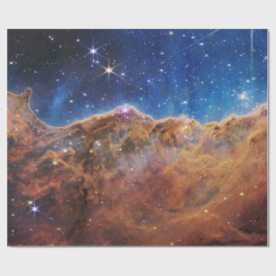 Papier Cadeau Falaises cosmiques Carina Nebula Space Webb Telesc