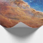 Papier Cadeau Falaises cosmiques Carina Nebula Space Webb Telesc (Coin)