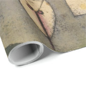 Papier Cadeau Falling Bird Paul Klee 1919 (Coin rond)