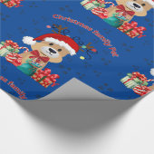 Papier Cadeau Famille de Noël Pet (Coin)