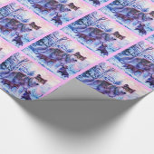 Papier Cadeau Famille Wolf (Coin)