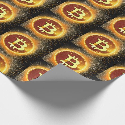 Papier Cadeau fancy Bitcoin (Coin)
