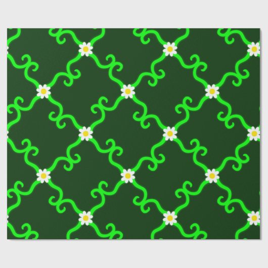 Papier Cadeau Fancy Daisys (Plat)