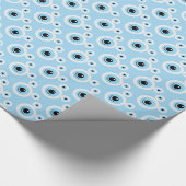 Papier Cadeau Fantaisie face d'ours blanc (Coin)