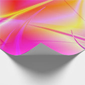 Papier Cadeau Fantasia rose et orange (Coin)