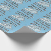 Papier Cadeau Fantastique design de repassage Je déteste le repa (Coin)