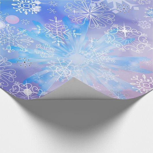 Papier Cadeau Fantasy Snowflake (Coin)
