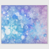 Papier Cadeau Fantasy Snowflake (Plat)