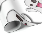 Papier Cadeau Fantôme Cutest à côté de Casper ! (Coin rond)