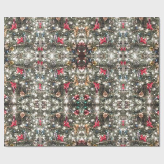 Papier Cadeau Fantôme de Noël (Plat)