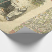 Papier Cadeau Fantôme de Noël Présent Scrooge (Coin)