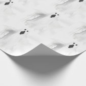 Papier Cadeau Fantôme éffrayant (Coin)