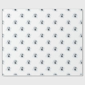 Papier Cadeau fantôme émoji (Plat)