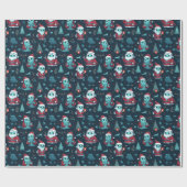 Papier Cadeau Fantômes Noël (Plat)