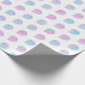 Papier Cadeau Fantômes pour aquarelle de Kawaii (licorne) (Coin)