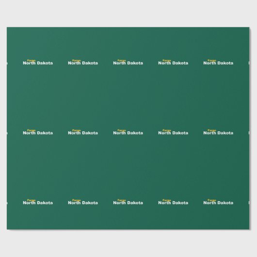 Papier Cadeau Fargo, North Dakota Wrapper Paper (Plat)