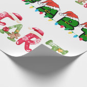 Papier Cadeau Farts Humour de Noël (Coin)