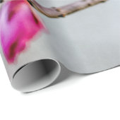 Papier Cadeau Fascination Des Fleurs Sakura (Coin rond)