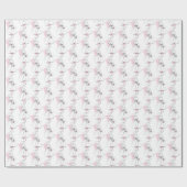 Papier Cadeau Fashion Bride Pink Papier à emballage multiple (Plat)