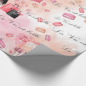 Papier Cadeau Fashion girly (Coin)
