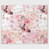 Papier Cadeau Fashion girly (Plat)