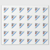 Papier Cadeau Fatigué Hang (Plat)